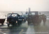 BH7 being moved to The Hovercraft Museum